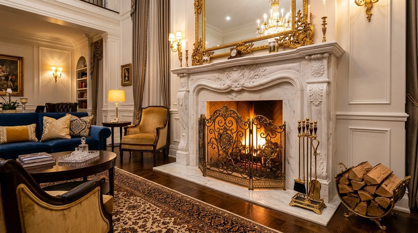 Pick a log holder that doubles as decor